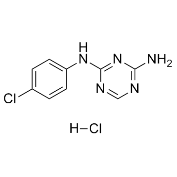 Chlorazanil (hydrochloride) structure