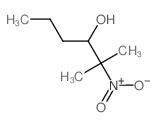 2-methyl-2-nitro-hexan-3-ol结构式