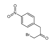1-bromo-3-(4-nitrophenyl)propan-2-one Structure