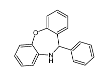 11-Phenyl-10,11-dihydrodibenzo[b,f][1,4]oxazepine结构式