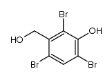 3-hydroxy-2,4,6-tribromobenzyl alcohol Structure
