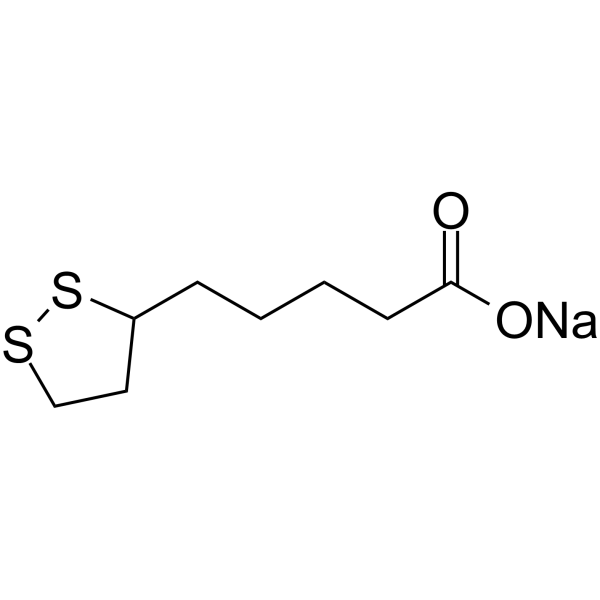 Sodium thioctate structure