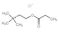 氯化丙酰胆碱结构式