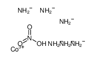 azanide,cobalt(3+),nitric acid Structure