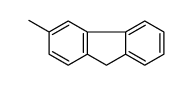 3-methyl-9H-fluorene结构式