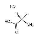 D,L-alanine hydrochloride Structure