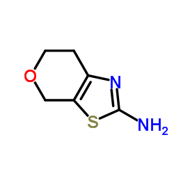 6,7-二氢-4H-吡喃并[4,3-d]噻唑-2-胺结构式