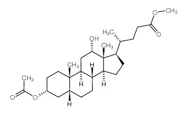 5β-胆酸-3α,12α-二醇-3-乙酸甲酯图片
