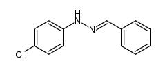 benzaldehyde-(4-chloro-phenylhydrazone) Structure