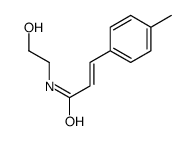 N-(2-Hydroxyethyl)-3-(4-methylphenyl)propenamide结构式