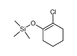 2-chloro-1-(trimethylsilyloxy)cyclohex-1-ene Structure