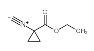 ETHYL-(1-ISOCYANOCYCLOPROPYL)-CARBOXYLATE结构式