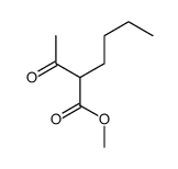 methyl 2-acetylhexanoate Structure