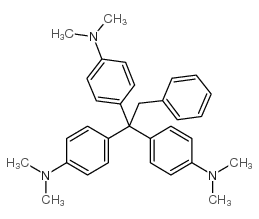1,1,1-tris-(4-n,n-dimethylamino-phenyl)-2-phenyl-ethane结构式