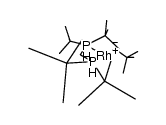 [(κ2-bis(di-tert-butylphosphanyl)methane)rhodium(I)(neopentyl)] complex结构式