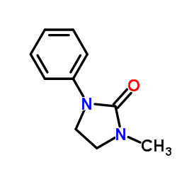 1-Methyl-3-phenyl-2-imidazolidinone Structure