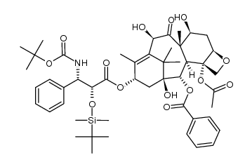 2'-TBS-docetaxel Structure