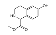 methyl 6-hydroxy-1,2,3,4-tetrahydroisoquinoline-1-carboxylate Structure