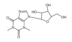 theophylline 9-riboside结构式