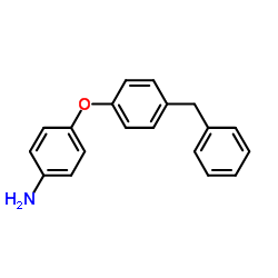 4-(4-Benzylphenoxy)aniline Structure