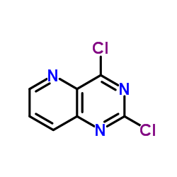 2,4-二氯吡啶并[3,2-d]嘧啶结构式