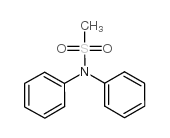 Methanesulfonamide,N,N-diphenyl-结构式