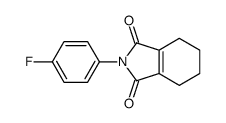 2-(4-fluorophenyl)-4,5,6,7-tetrahydroisoindole-1,3-dione Structure