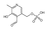 Pyridoxal 5'-sulfate Structure