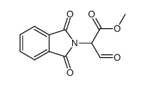 3-oxo-2-phthalimido-propionic acid methyl ester结构式
