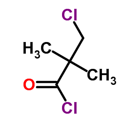 Chloropivaloyl chloride Structure