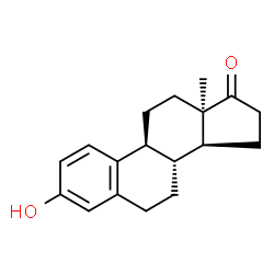 (13α)-3-Hydroxyestra-1,3,5(10)-trien-17-one结构式