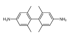 2,2',6,6'-tetramethylbiphenyl-4,4'-diamine结构式