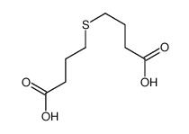 4-(3-carboxypropylsulfanyl)butanoic acid结构式