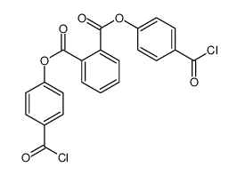bis(4-carbonochloridoylphenyl) benzene-1,2-dicarboxylate结构式