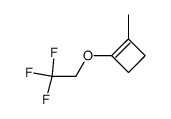 2-methylcyclobutenyl 2,2,2-trifluoroethyl ether Structure