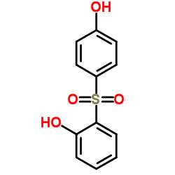 2,4'-二羟基二苯砜结构式