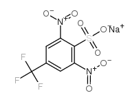 2,6-二硝基-4-(三氟甲基)苯磺酸钠结构式