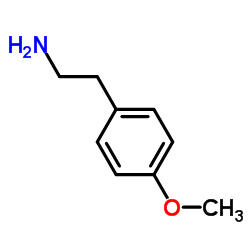 4-Methoxyphenylethylamine Structure