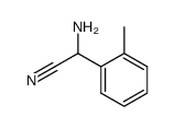 DL-2-methylphenylglycine nitrile Structure