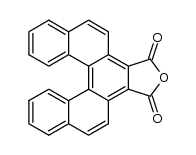 dibenzo[c,g]phenanthrene-3,4-dicarboxylic acid-anhydride结构式