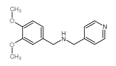 (3,4-二甲氧苄基)吡啶-4-基甲胺结构式