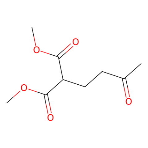 2-(3-氧代丁基)丙二酸二甲酯结构式