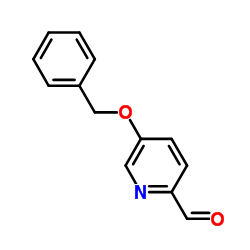 5-(苄氧基)吡啶-2-甲醛结构式