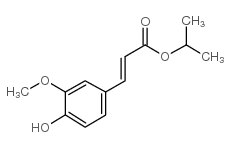 阿魏酸异丙酯结构式