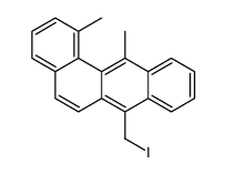 7-(iodomethyl)-1,12-dimethylbenzo[a]anthracene Structure