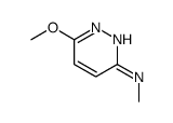 6-methoxy-N-methylpyridazin-3-amine structure