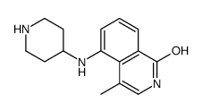 4-methyl-5-(piperidin-4-ylamino)-2H-isoquinolin-1-one Structure