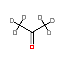 Acetone-d6 structure