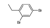 1-ethyl-2,4-dibromo-benzene Structure