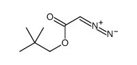 2-diazonio-1-(2,2-dimethylpropoxy)ethenolate结构式